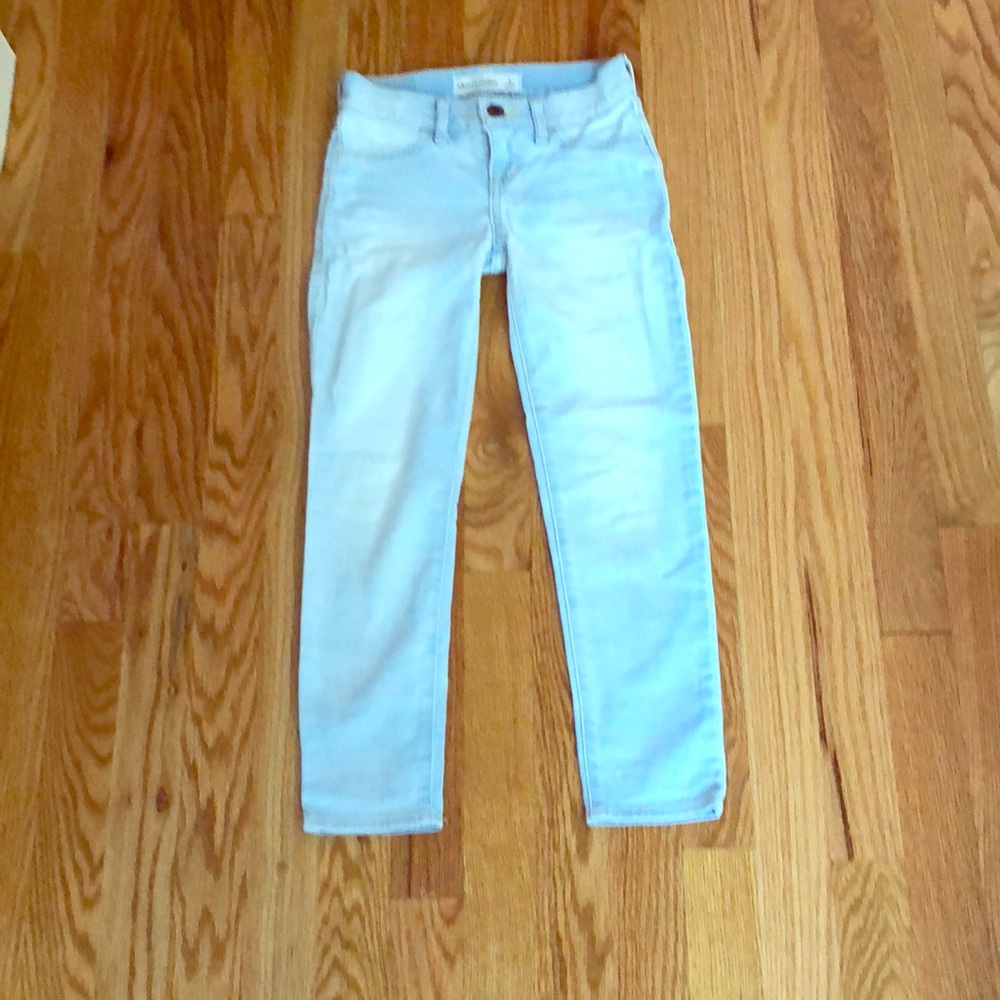 Abercrombie denim washed pants.